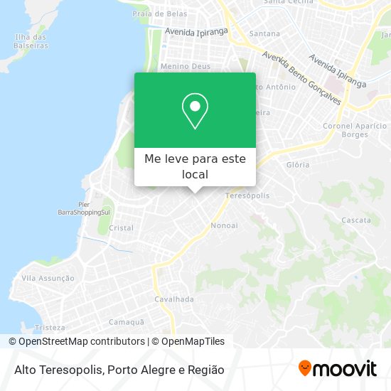 Alto Teresopolis mapa