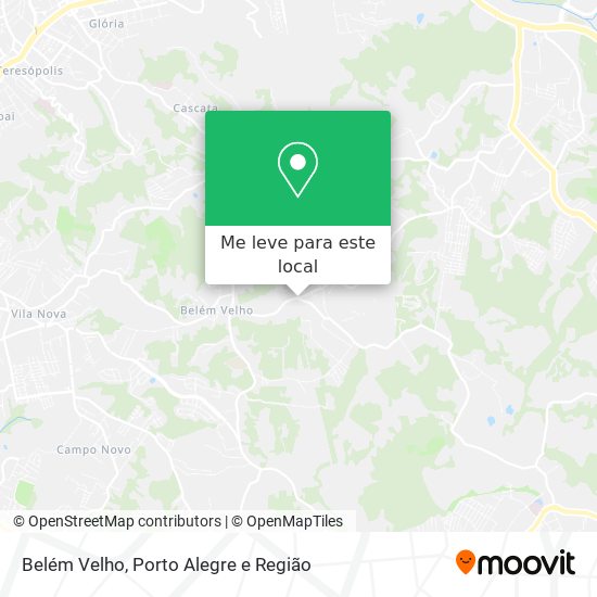 Belém Velho mapa
