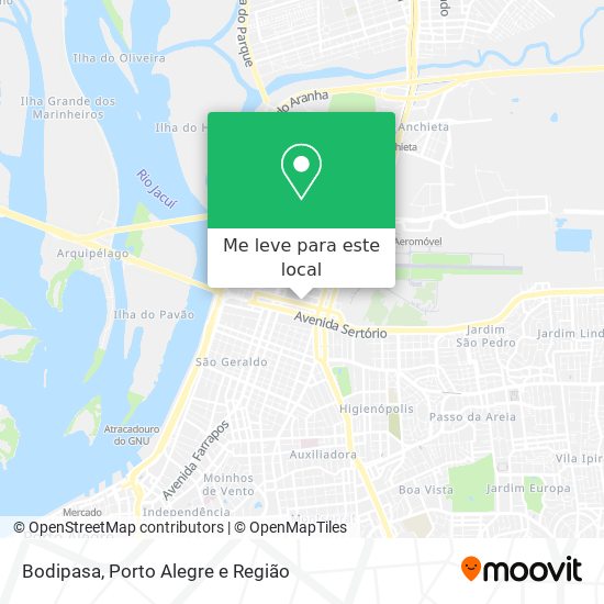 Bodipasa mapa