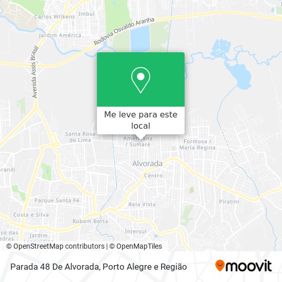 Parada 48 De Alvorada mapa