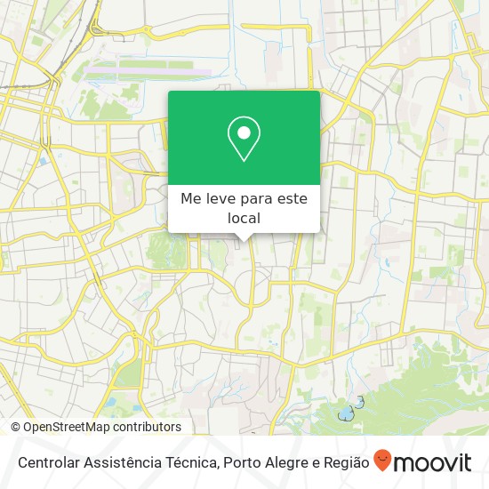Centrolar Assistência Técnica mapa