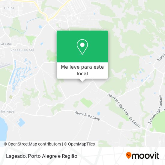 Lageado mapa
