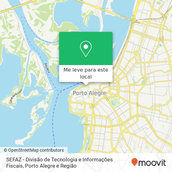 SEFAZ - Divisão de Tecnologia e Informações Fiscais mapa