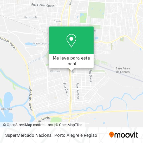 SuperMercado Nacional mapa