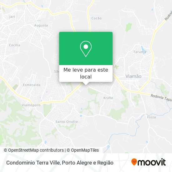 Condominio Terra Ville mapa