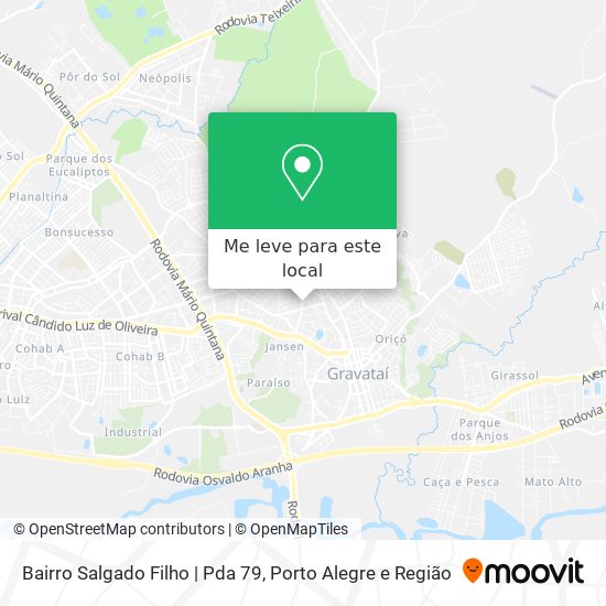 Bairro Salgado Filho | Pda 79 mapa