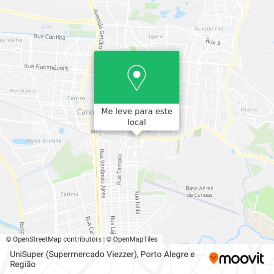 UniSuper (Supermercado Viezzer) mapa