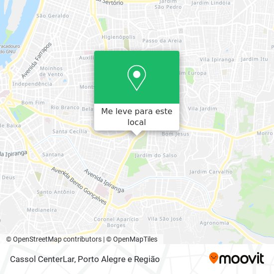 Cassol CenterLar mapa