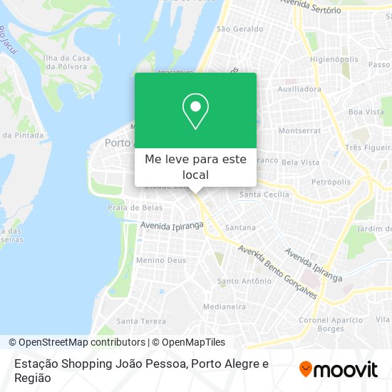 Estação Shopping João Pessoa mapa