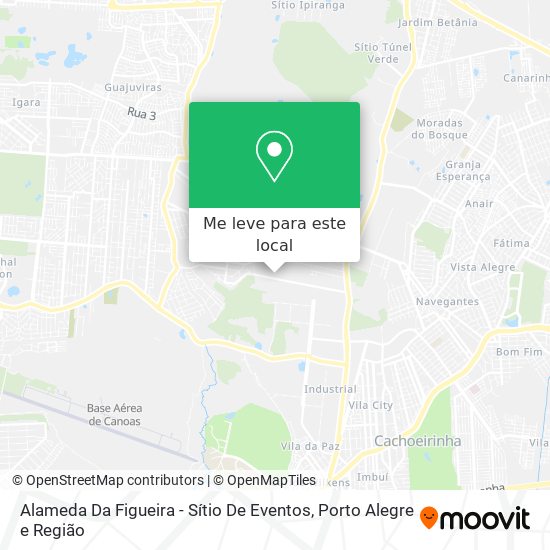 Alameda Da Figueira - Sítio De Eventos mapa