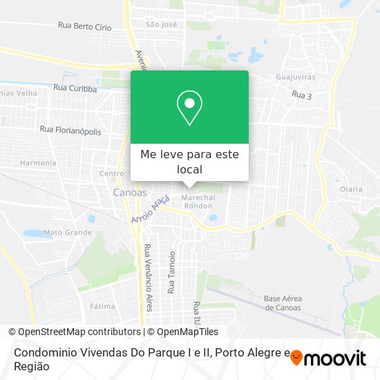 Condominio Vivendas Do Parque I e II mapa