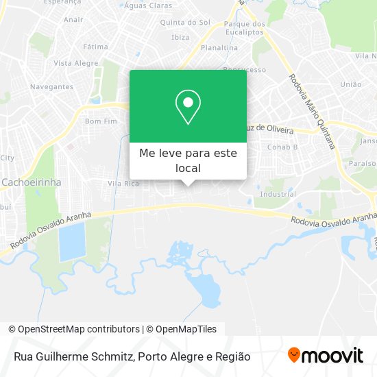 Rua Guilherme Schmitz mapa