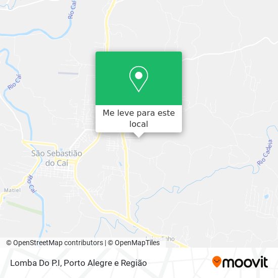 Lomba Do P.I mapa
