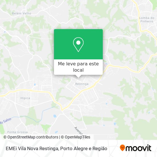 EMEi Vila Nova Restinga mapa