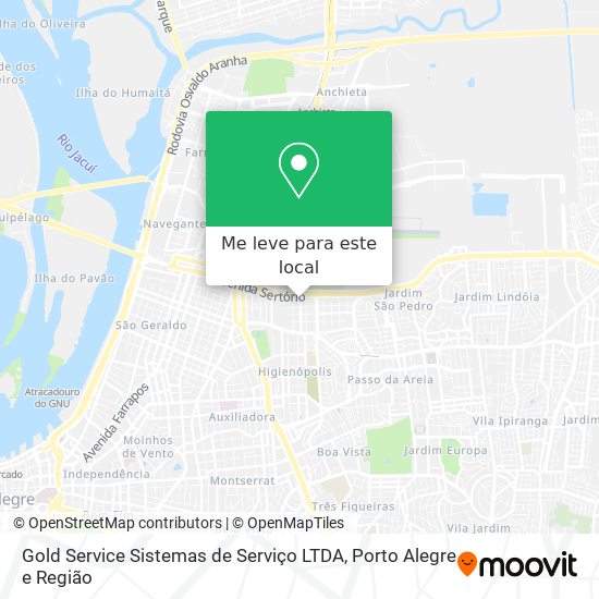 Gold Service Sistemas de Serviço LTDA mapa