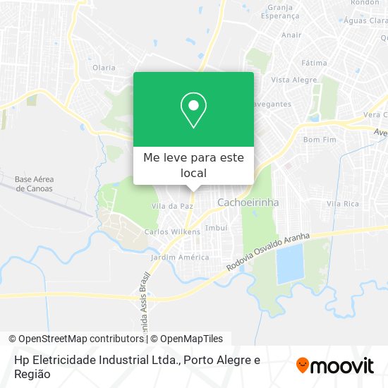 Hp Eletricidade Industrial Ltda. mapa