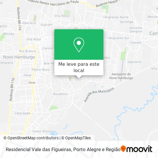 Residencial Vale das Figueiras mapa