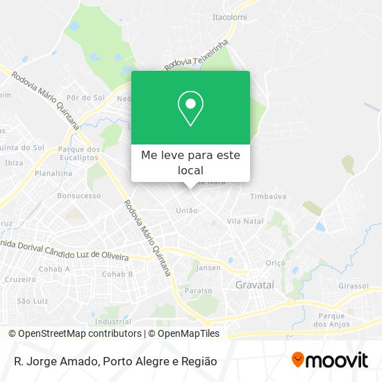 R. Jorge Amado mapa