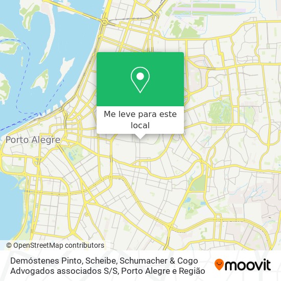 Demóstenes Pinto, Scheibe, Schumacher & Cogo Advogados associados S / S mapa
