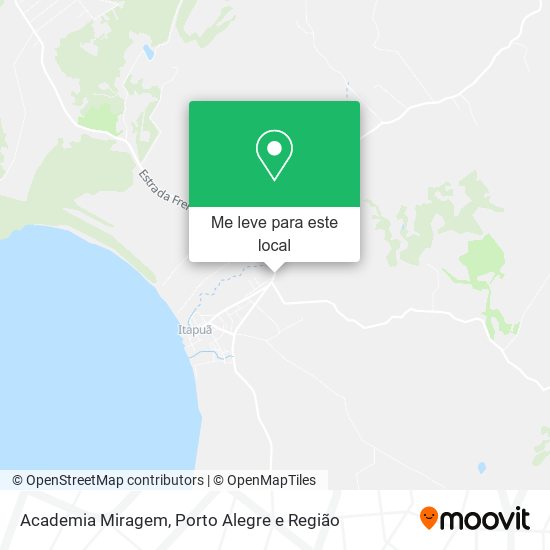 Academia Miragem mapa