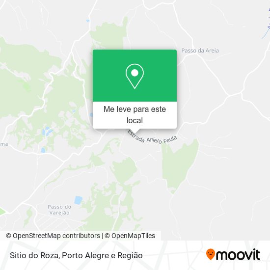 Sitio do Roza mapa