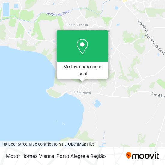Motor Homes Vianna mapa