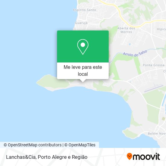 Lanchas&Cia mapa