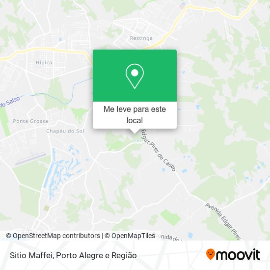 Sitio Maffei mapa