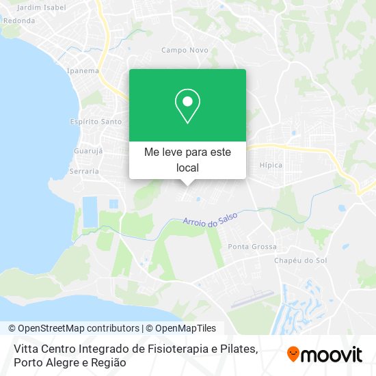 Vitta Centro Integrado de Fisioterapia e Pilates mapa