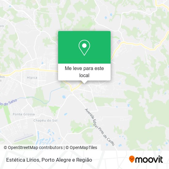 Estética Lírios mapa