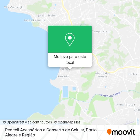Redcell Acessórios e Conserto de Celular mapa
