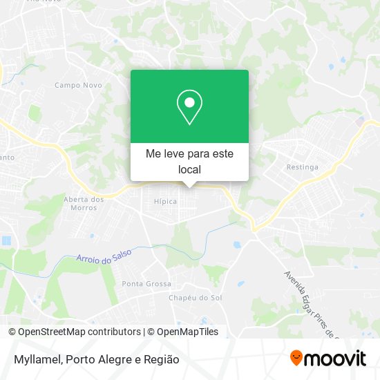 Myllamel mapa
