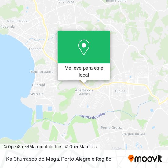 Ka Churrasco do Maga mapa