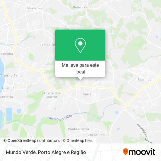 Mundo Verde mapa