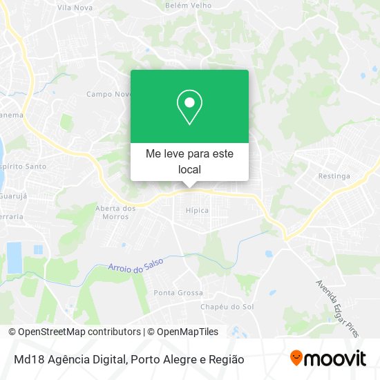 Md18 Agência Digital mapa