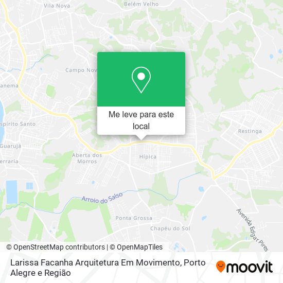 Larissa Facanha Arquitetura Em Movimento mapa