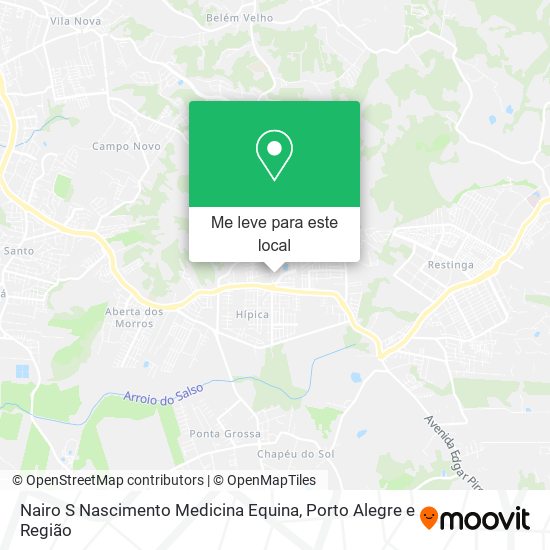 Nairo S Nascimento Medicina Equina mapa