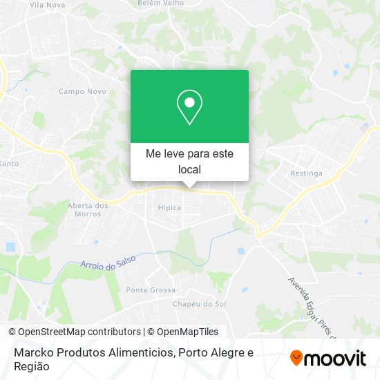 Marcko Produtos Alimenticios mapa