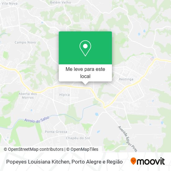 Popeyes Louisiana Kitchen mapa