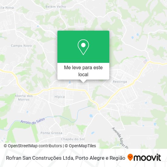 Rofran San Construções Ltda mapa