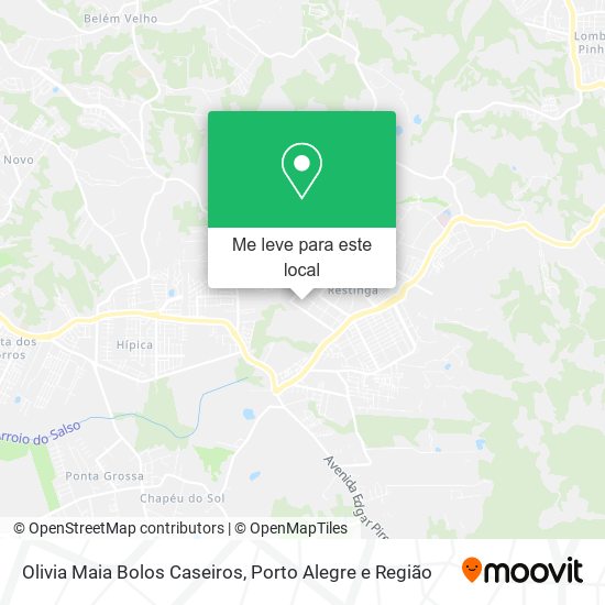 Olivia Maia Bolos Caseiros mapa