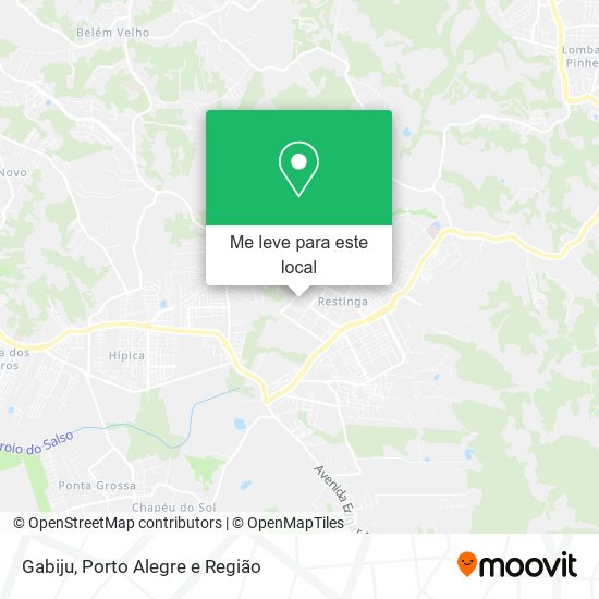 Gabiju mapa