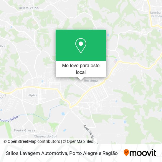 Stilos Lavagem Automotiva mapa