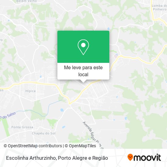 Escolinha Arthurzinho mapa