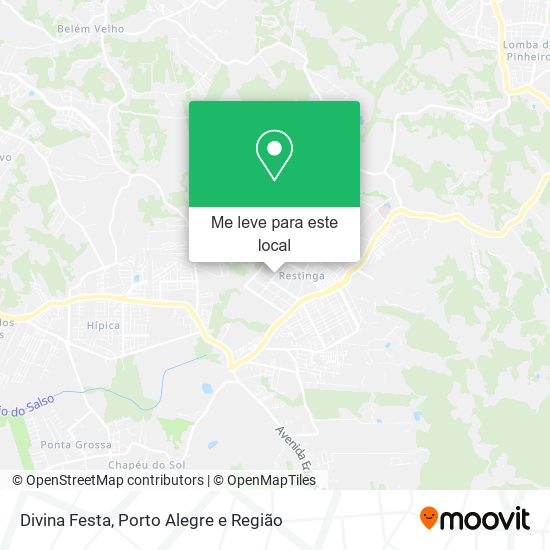 Divina Festa mapa
