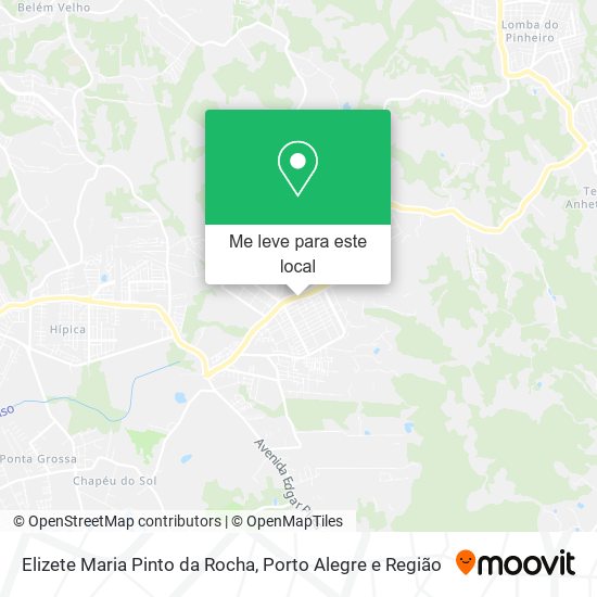 Elizete Maria Pinto da Rocha mapa
