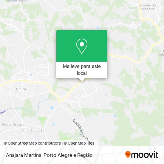 Anajara Martins mapa