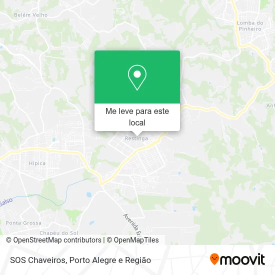 SOS Chaveiros mapa