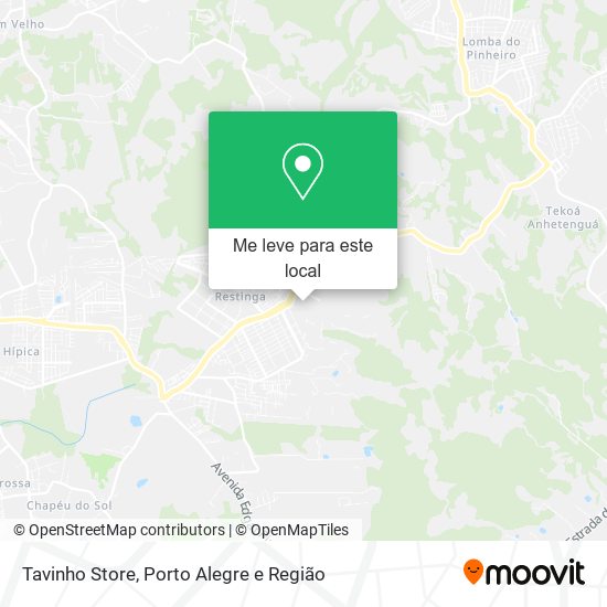 Tavinho Store mapa