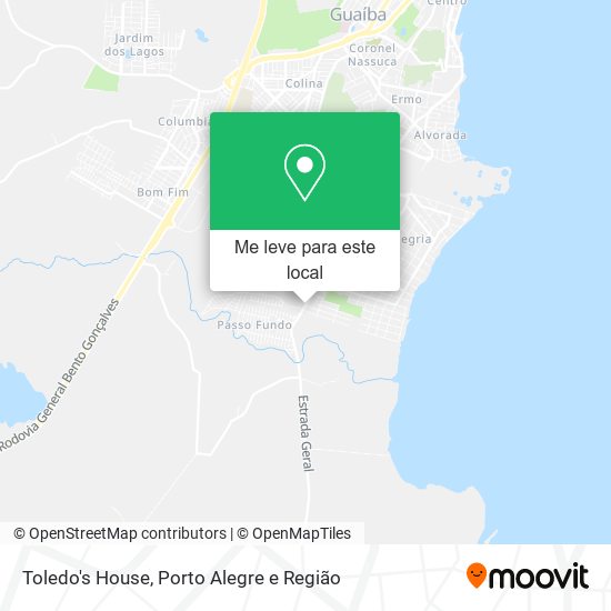 Toledo's House mapa